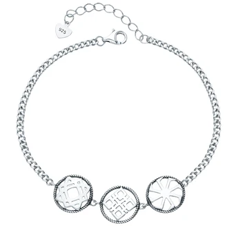 

Slavonic silver sunlight bracelet sample 925