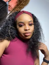 Younsolo-pelucas de cabello humano brasileño Remy para mujeres negras, diadema con ondas, sin pegamento, peluca y bufanda, 8-28 pulgadas