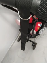 Cochecito de bebé con correa de muñeca de seguridad, cochecito de doble uso, antiescape, accesorios de viaje al aire libre, 3 tipos