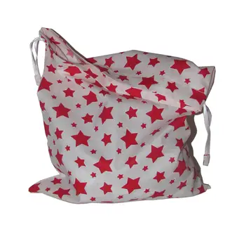 

Pafuli Handmade 2-Piece Baby Clothing Pouch Red Stars