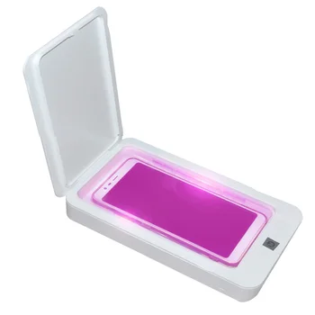 

5V UV Phone Sterilizer Box Jewelry Phones Cleaner Personal Sanitizer Disinfection Cabinet with Aromatherapy Esterilizador #