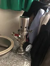 Ferrule Tri-Clamp Vacuum-Valve Adjustable WZJG 304-Stainless-Steel Pressure OD Relief-Breaker