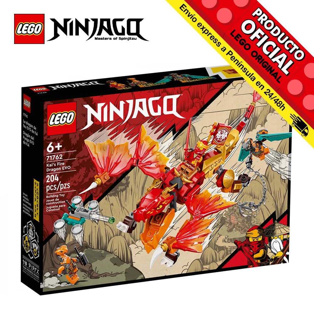 Wonder zweer orgaan Ninjago Legos Dragon | Ninjago Fire Dragon | Dragon Kai Ninjago | Lego  Ninjago 2022 - Lego - Aliexpress