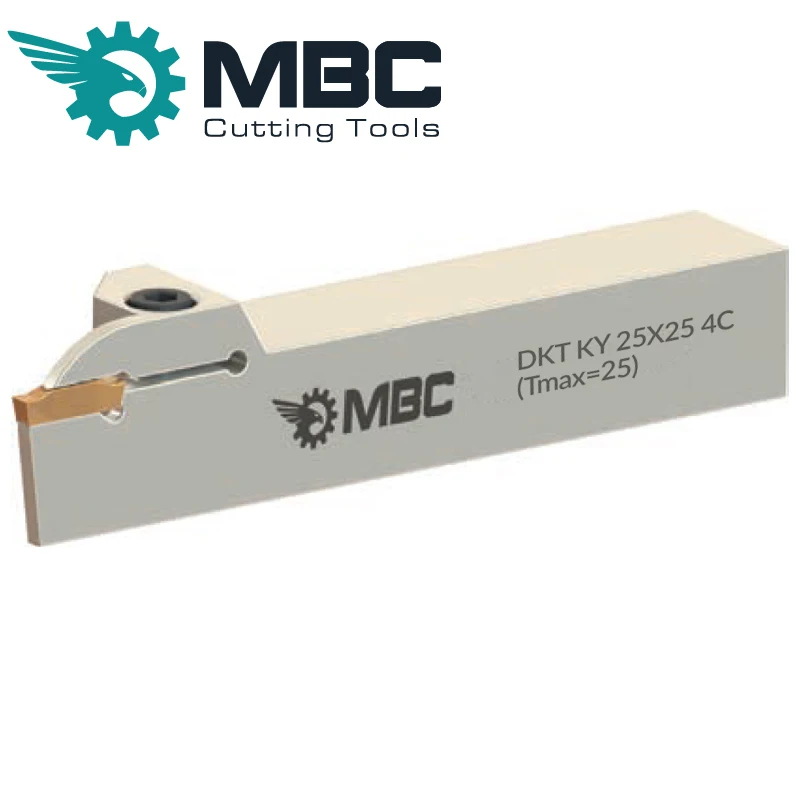 

DKT KY 013 GDM EXTERNAL GROOVING TOOLHOLDER RIGHT / LEFT PRODUCT DKT KY 25X25 4C (Tmax=25)