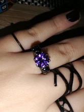 Punk cráneo gótico Retro estilo anillos para Mujeres Hombres de Halloween joyas mujer anillo negro adhesión venta al por mayor joyería de moda R523