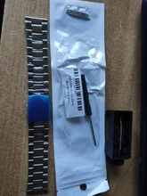 Correa de reloj de acero inoxidable, accesorios de 12mm, 14mm, 16mm, 18mm, 20mm, 22mm y 24mm de ancho, correa de cinco cuentas para buceo