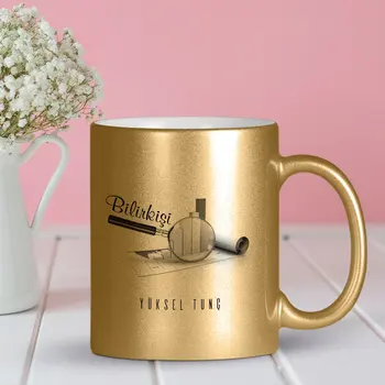 

Personalized Professional Surveyor Gilded Mug Cup-2