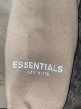 Sudadera con capucha para hombre y mujer, con estampado de letras reflectantes, bordada, de algodón, 100%