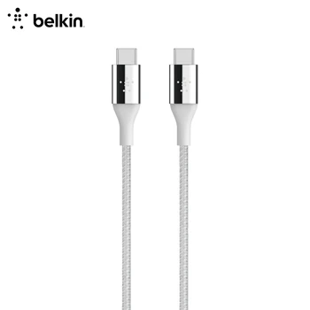 

Belkin cable USB-C dad/USB-C dad 1,2 m light gray (f2cu050bt04-slv)