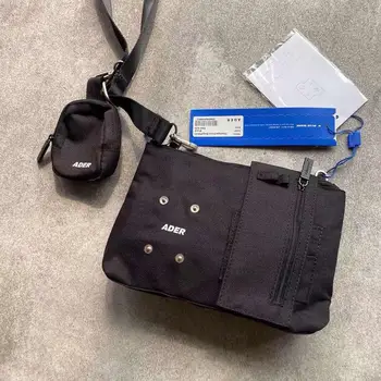 

Ader Error Shoulder Bags Waist bags Men Women Black Adererror Chest Bags Functional Tactical Sports Bags Detachable Bucket bag