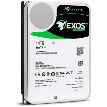 

Hard Disk for NAS Exos X16 14 TB 3.5 "Sata III 6 Gb/s Buffer 256 MB 7200 Rpm