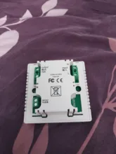 Controlador de temperatura con pantalla táctil, termorregulador, luz trasera negra, termostato de pared eléctrico, WiFi, 110V, 120V, 230V