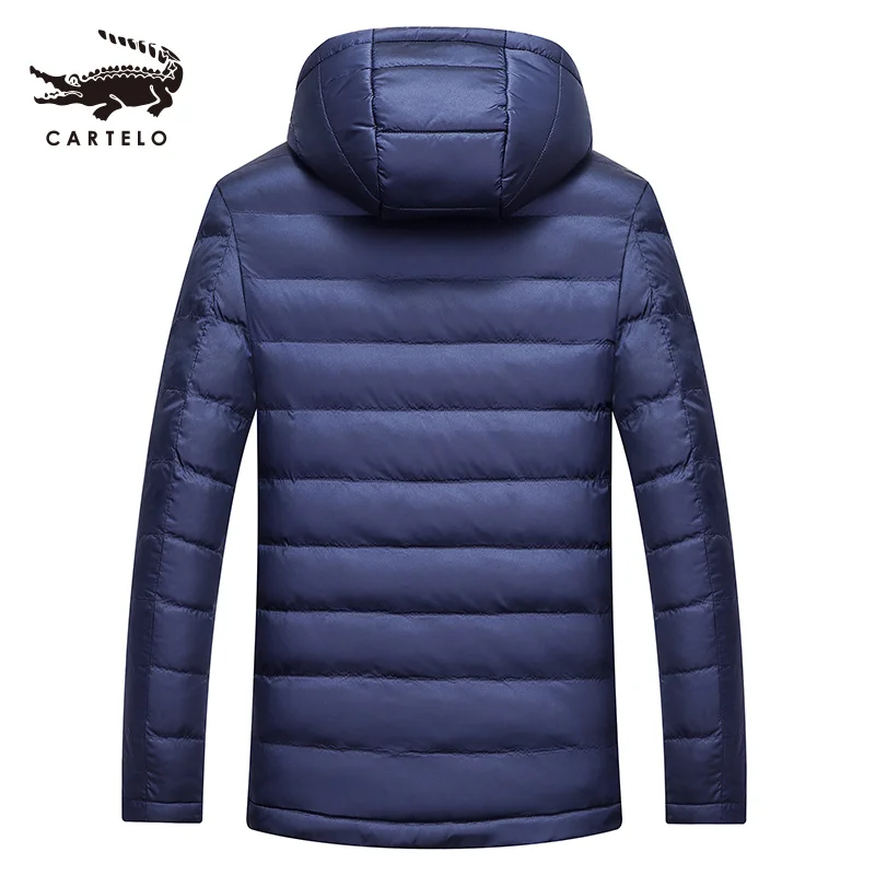 Для Мужчин's осень-зима хлопковая куртка с капюшоном; теплая хлопковая куртка набор продукции из хлопка с шапка одежда для Для мужчин 9581 cartelo