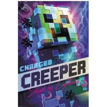 

Poster Minecraft Charged Creeper