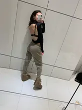 Rompers Bodysuits Long-Sleeve Julissa Mo Backless Casual Women Turtleneck Streetwear