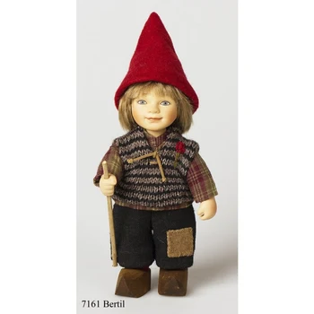 

Porcelain Doll Bertil, 22 cm 22 cm