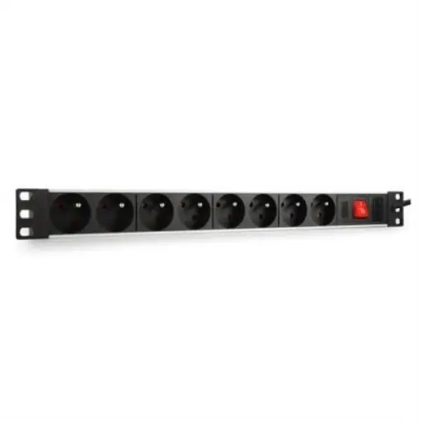 Schuko 1" 8 Way мульти-розетка адаптер WP WPN-PDU-G01-08