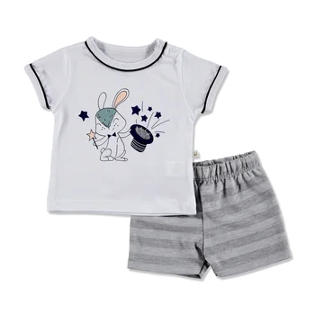 

ebebek For My Baby Summer Boy Bunny T-shirt Short 2 pcs Set