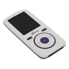 MP3 плеер RITMIX RF-4450 4Gb White/Violet(ЖК дисплей 1,8", память 4 Гб+ MicroSD до 16 Гб, радио, таймер