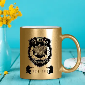 

Personalized Professional Custom Harekat Gilded Mug Cup-1