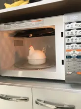 Steamer Cooker Egg-Boiler Cooking-Appliances Chicken-Shaped Microwave 4 Kitchen Home-Tool