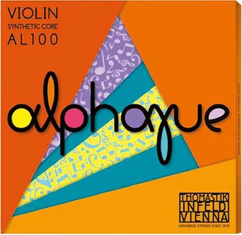

Al100-1/8 alphayue set of strings for violin 1/8, medium tension, Thomastik