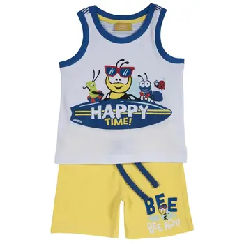 

T-shirt and shorts Chicco size 086 color Bee (yellow)