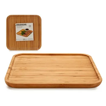 

Snack tray (30 x 1,5 x 30 cm) Bamboo
