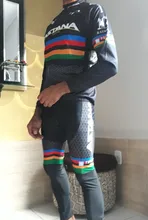 ASTANA-Ropa negra de ciclismo para hombre, camisetas de secado rápido, pantalones cortos para bicicleta de equipo, 9Dgel, para verano, 2020