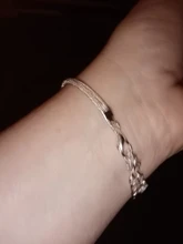 Pulsera Infinity con diamantes de imitación para hombre y mujer, joyería