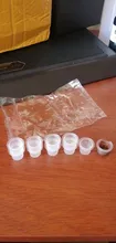 Taza para tinta de silicona talla pequeña, tatuaje permanente, maquillaje de cejas, pigmento, tapas de contenedores, accesorios desechables, 100 Uds.