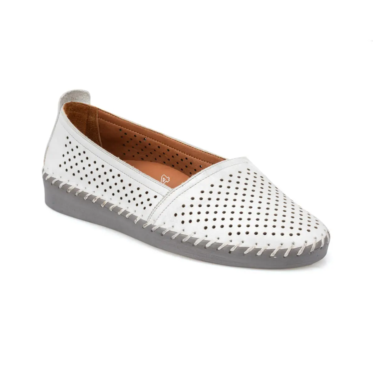 FLO 91.100671.Z White Women 'S Shoes Polaris 5 Point