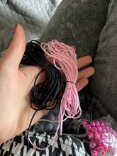 Cuerda de nailon de 0,5mm, 0,8mm, 1,0mm y 1,5mm, cordón de macramé con nudo chino para fabricación de joyas, pulsera de Shamballa