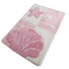 Коврик для ванной-коврики | коврик для ванной нескользящие Противоскользящие коврики звезда моря розовый 60X100 см