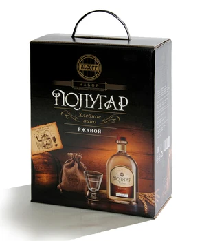 

Set for distillation ПОЛУГАР РЖАНОЙ ready set for making yeast, must, charcoal, bentonite and other