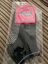 1 par de medias de Yoga para Mujeres de secado rápido antideslizante de silicona gimnasio calcetines de Ballet de Pilates Fitness deporte de algodón suave transpirable elasticidad