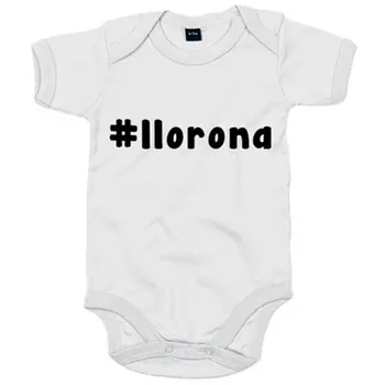 

Baby bodysuit Hashtag Llorona