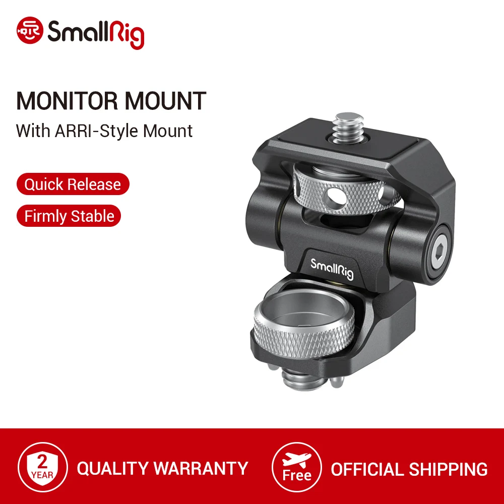 SmallRig Swivel und Tilt Einstellbare Monitor Montieren mit ARRI Stil Halterung Für SmallHD/Atomos/Blackmagic Monitor/bildschirm Mount 2903|Stativ Einbeinstative| - AliExpress