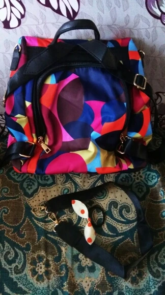 Sac à Dos Antivol Femme Multicolore