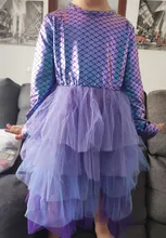 VIKITA-vestido de princesa para niña, tutú para fiesta de cumpleaños y otoño, Vestidos infantiles para niñas, disfraces de Navidad para niños