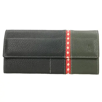 

Women's wallet in premium leather with ticket and purse compartment (20x9,5 cm) made in Spain
