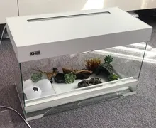 Reptile Hiding Cave Animal Pet Case EggsShell Decoration For Turtle Lizard Snake 