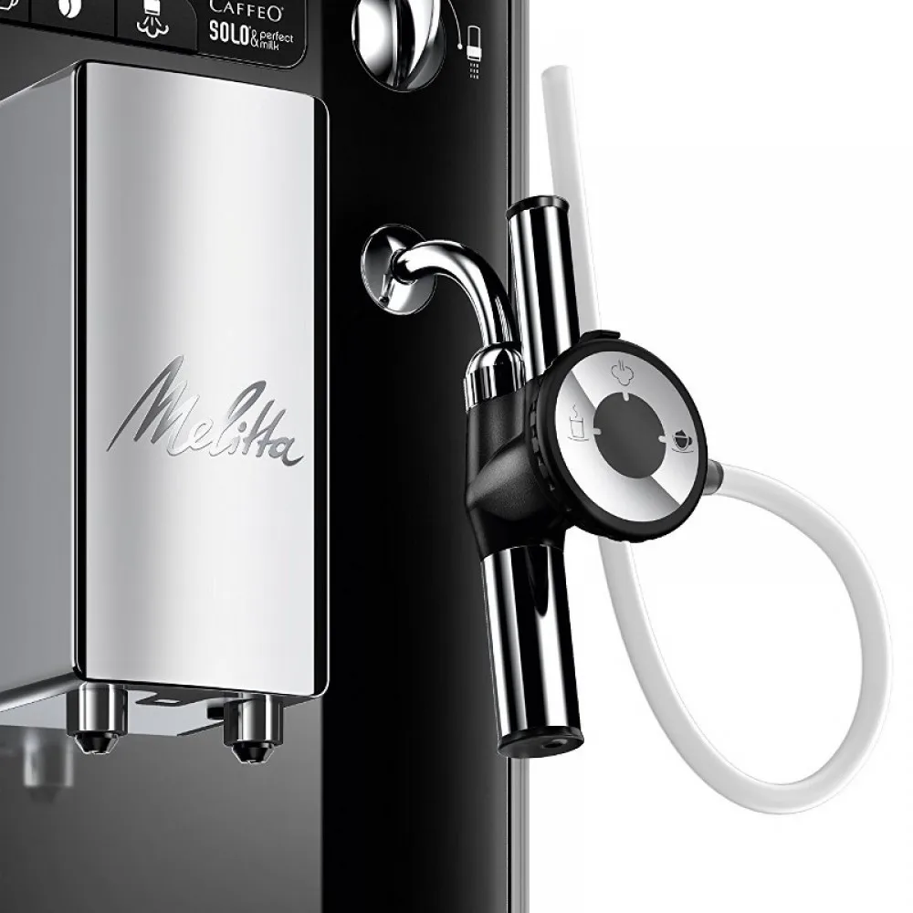 Автоматическая кофемашина Melitta Caffeo E 957-101 Solo& Perfect Milk, черная