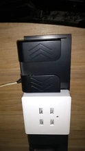 Soporte de carga para teléfono móvil, estante de colocación de teléfono móvil, toma cuadrada modelo 86, enchufe de pared, soporte fijo
