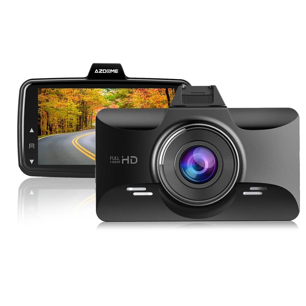 AZDOME M01 Dash Cam DVR Recorder HD 1080P Car Video Recorder Camera 3" 2.5D IPS Car Screen Dash Camera Auto Camera Camcorder
