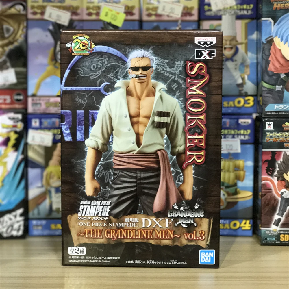 Banpresto one piece Smoker объем 3 DXF Grandline мужские ПВХ Фигурки Модель фигурок