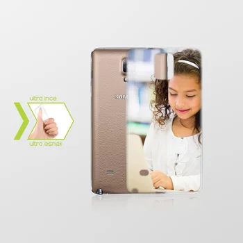 

Personalized Custom Samsung Galaxy Note 4 Slim Clear Silicone Phone Cover