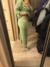 Sudadera con capucha y pantalones de chándal para mujer, chándales blancos de dos piezas, jerséis de Color sólido, chaqueta, ropa de salón, 2021