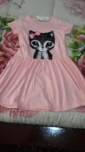 TANGUOANT-vestido con estampado de gato para niña, ropa gris para niña, ropa para niño de 0 a 8 años, novedad de verano, gran oferta