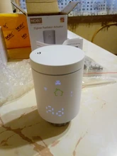 Tuya ZigBee3.0 inteligente radiador actuador programable del radiador termostática de la válvula de controlador de temperatura MQTT 2 Configuración con Alexa.